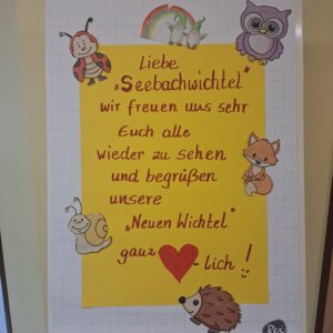 Herzlich Willkommen den neuen Seebachwichteln in diesem Kita-Jahr 2026/27.
